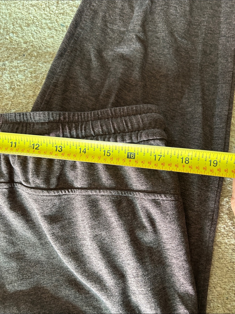 lululemon athletica Brown/Mauve Heather Jogger Pants - Picture 5 of 9